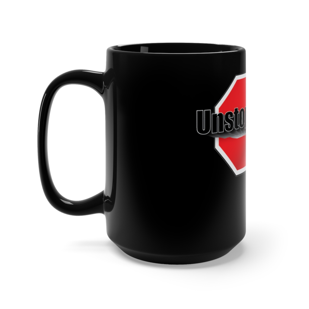 Black Mug 15oz - Image 2