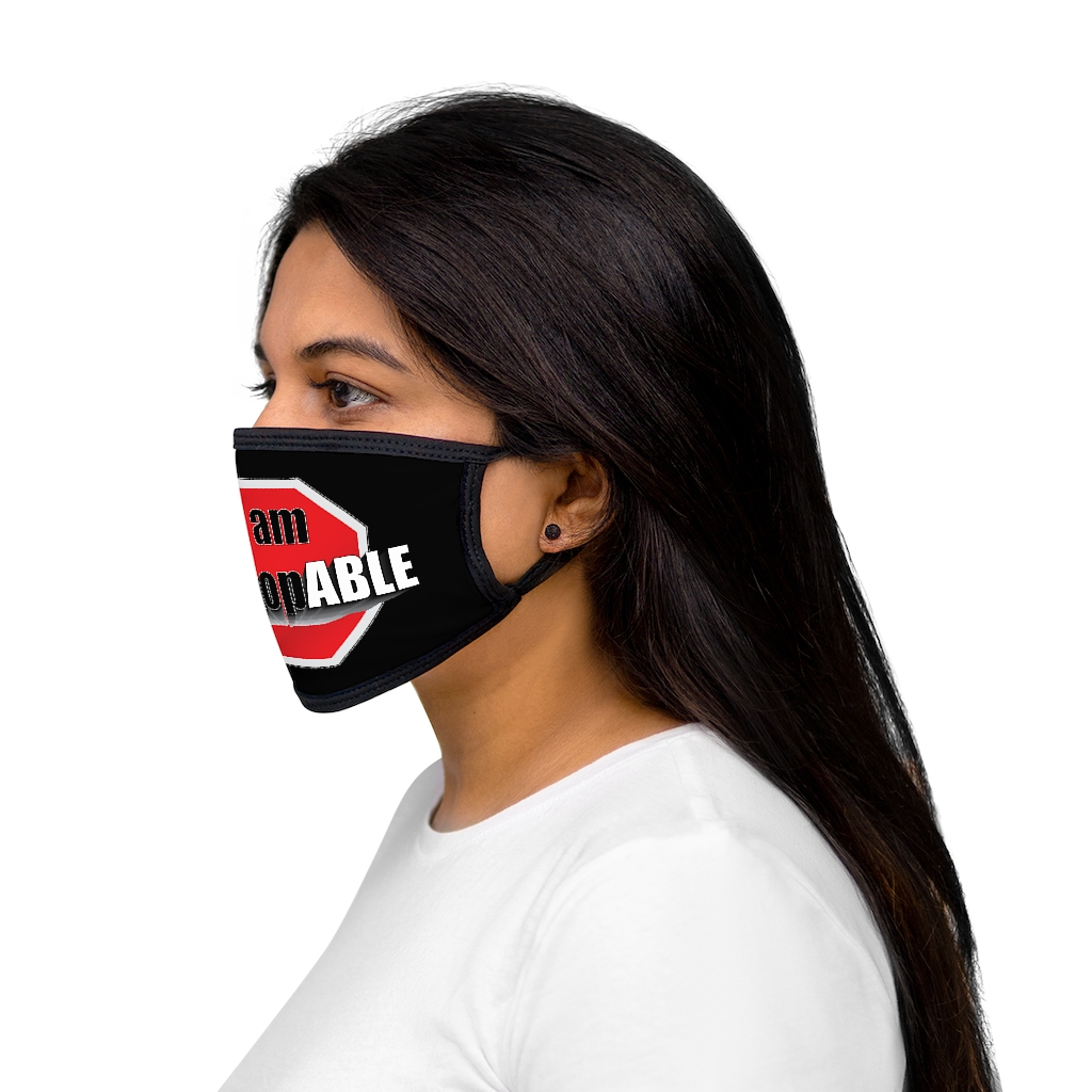 Mixed-Fabric Face Mask - Image 5