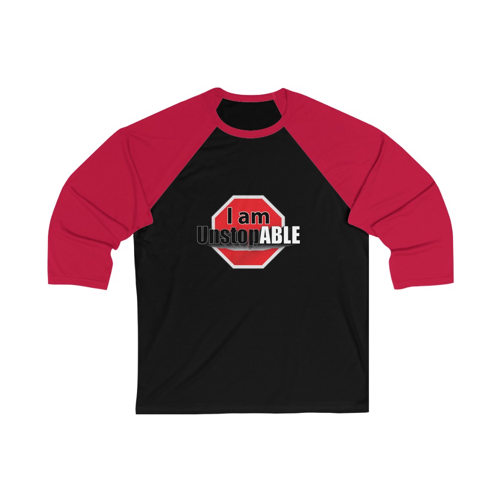 Unisex 3/4 Sleeve Baseball Tee - Image 4