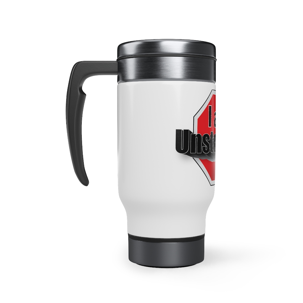 Stainless Steel Travel Mug with Handle, 14oz - Image 3